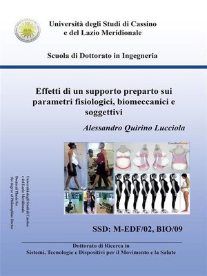 cover image of Effetti di un supporto preparto sui parametri fisiologici, biomeccanici e soggettivi